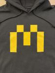 Large McDonald's A Minecraft Movie Official Promo Hoodie Sweatshirt Rare PR New