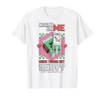 Minecraft Llama Count On Me Valentines T-Shirt