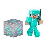 Minecraft Diamond Steve Action Figure Set