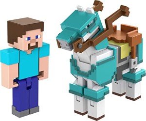 Minecraft Skeleton & Trap Horse Action Figure Set