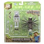 Minecraft Spider Jockey Action Figure Set