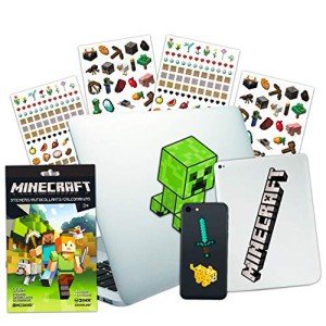 Minecraft Sticker Bundle: 10 Premium Decals & 300 Stickers