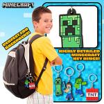Minecraft Creeper Bracelet and Keychain Set