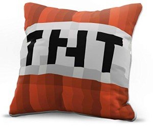 Minecraft TNT Decorative Pillow Cover by Jay Franco