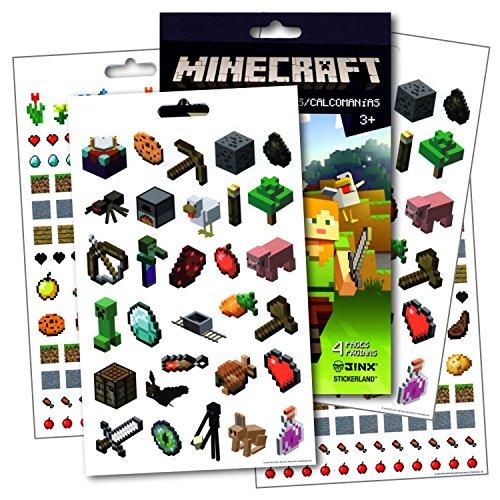 Minecraft Fun Stickers Set – 295+ Designs