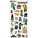 Minecraft Party Favors: 12 Sticker Sheets for Kids