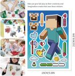 Minecraft Kids Stickers Set - 16 Fun Sheets