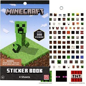 Minecraft Sticker Pad with 200+ Fun Stickers