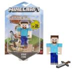 Minecraft Craft-A-Block Steve Action Figure Toy