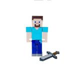 Minecraft Craft-A-Block Steve Action Figure Toy