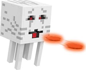 Mattel Minecraft Fireball Ghast Figure with Discs