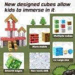 Magnetic Building Blocks - Mine Magnet World Edition