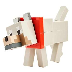 Minecraft Fusion Wolf Figure - Build and Play Set