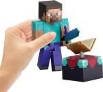 Minecraft Steve Diamond Level Action Figure with Accessories