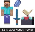 Minecraft Steve Diamond Level Action Figure with Accessories