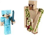 Minecraft Action Figure 2-Pack with Accessories