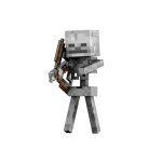 Minecraft Diamond Skeleton Figure with Accessories - 14cm
