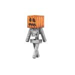 Minecraft Diamond Skeleton Figure with Accessories - 14cm