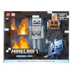 Minecraft Diamond Skeleton Figure with Accessories - 14cm