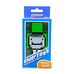 EnderToys Green Smiley Minecraft Action Figure
