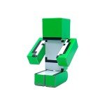 EnderToys Green Smiley Minecraft Action Figure