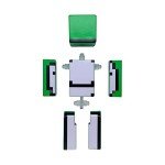 EnderToys Green Smiley Minecraft Action Figure
