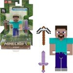 Mattel Minecraft Steve Action Figure with Accessories