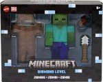 Minecraft Diamond Level Zombie Action Figure with Accessories