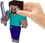 Mattel Minecraft Steve Action Figure with Accessories