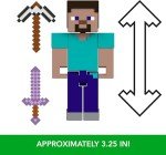 Mattel Minecraft Steve Action Figure with Accessories