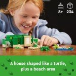 LEGO Minecraft Turtle Beach House Building Set