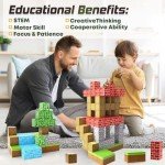 Magnetic Building Blocks - Mine Magnet World Edition