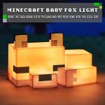 Minecraft Cute Fox Night Light - Soft Glow Decor