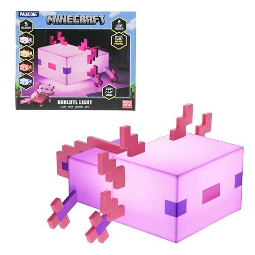 Minecraft Axolotl Light with Five Color Modes