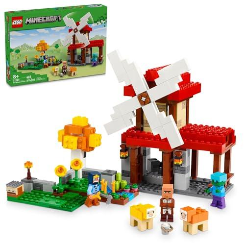 LEGO Minecraft Windmill Farm Building Set