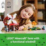 LEGO Minecraft Windmill Farm Building Set