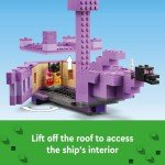 LEGO Minecraft Ender Dragon & Ship Building Set