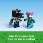 LEGO Minecraft Ender Dragon & Ship Building Set