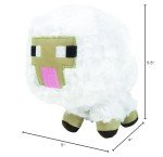 Minecraft Baby Sheep Plush Toy - Soft Yellow Cuddle