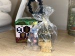 24k Gold Minecraft Bunny Backpack Figurine