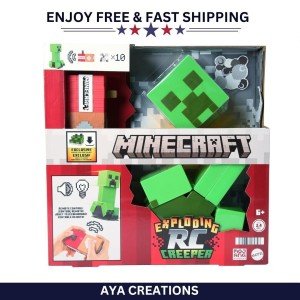 Exploding RC Creeper Toy with Lights & Sounds