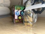 24k Gold Minecraft Bunny Backpack Figurine