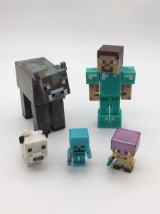 Minecraft Collectible Figures Set of 5