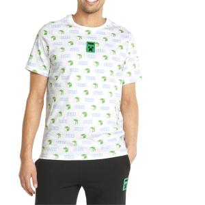 Puma X Minecraft Short Sleeve Crew Neck T-Shirt