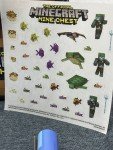 Minecraft Drowned Turtle Puffer Fish Shirt - Medium