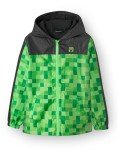 Minecraft Creeper Waterproof Hoodie for Boys