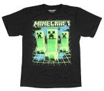 Glowing Creepers Graphic Tee for Kids