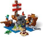 LEGO Minecraft Pirate Ship Adventure Building Kit