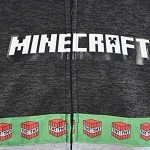 Minecraft Creeper Hoodie for Boys - Black & Green