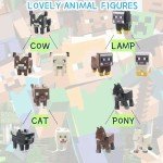 Minecraft Mini Miner Action Figures Set - 36 Pcs